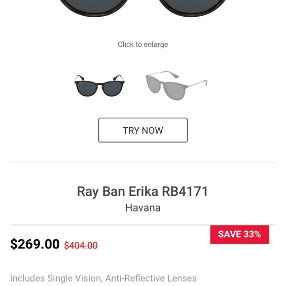 Ray ban sunglasses - like new main image 5